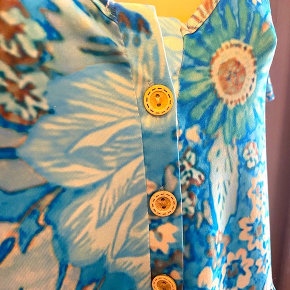 Boho Beach Hut (Cinnie) bohemian inspired floral ruffle dress - SZ XL - NEW - Picture 5 of 13